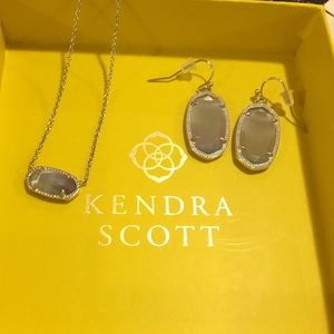 Kendra Scott Necklace with Matching Earrings
